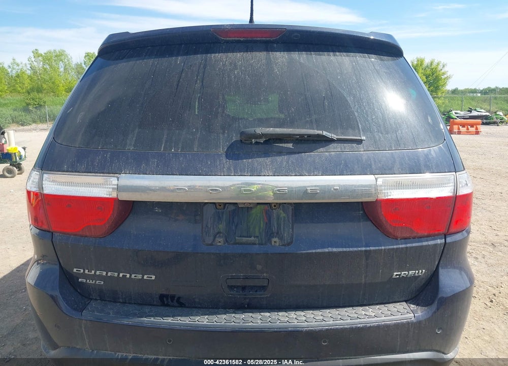 2013 DODGE DURANGO CREW VIN: 1C4RDJDG3DC596508
