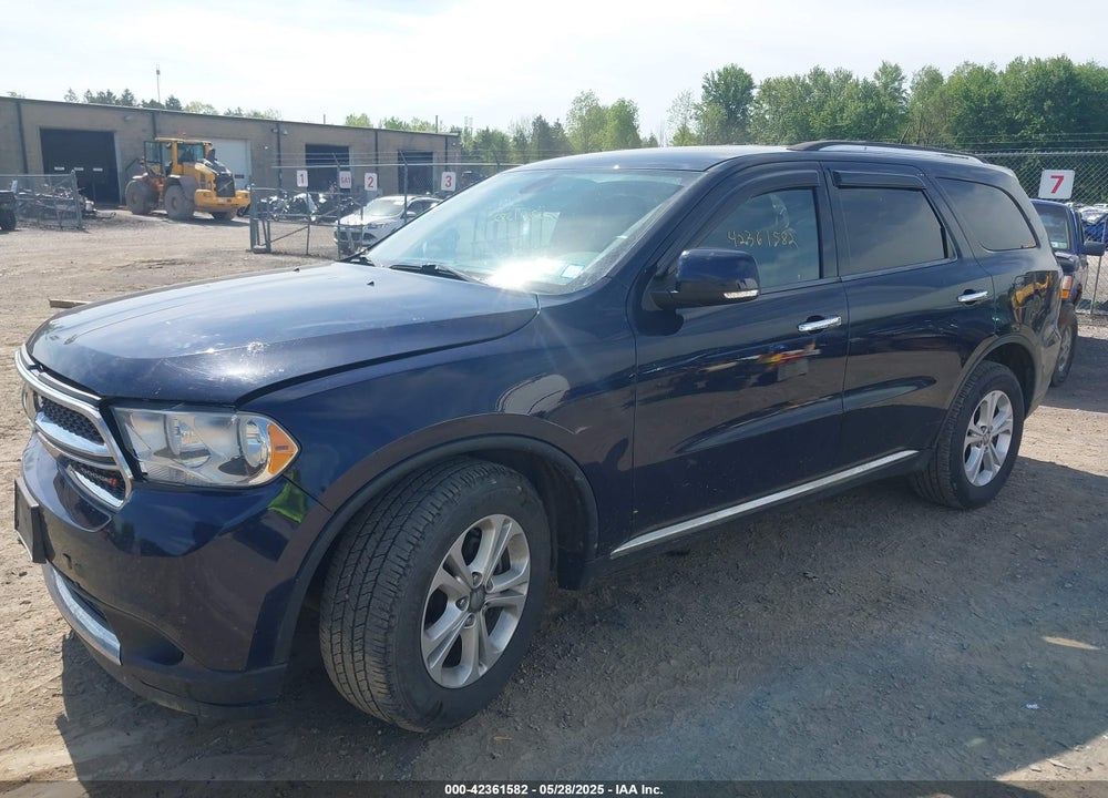 2013 DODGE DURANGO CREW VIN: 1C4RDJDG3DC596508