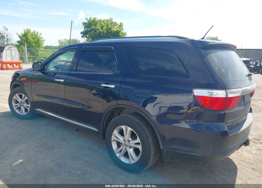 2013 DODGE DURANGO CREW VIN: 1C4RDJDG3DC596508