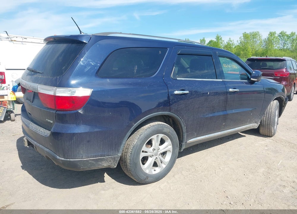 2013 DODGE DURANGO CREW VIN: 1C4RDJDG3DC596508