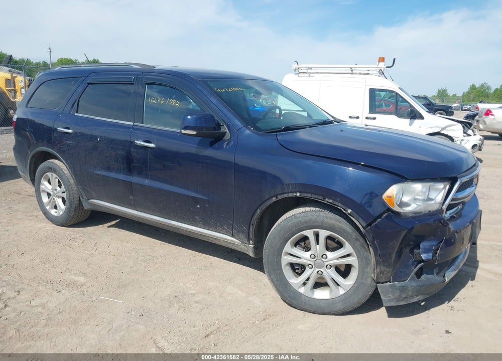 2013 DODGE DURANGO CREW VIN: 1C4RDJDG3DC596508
