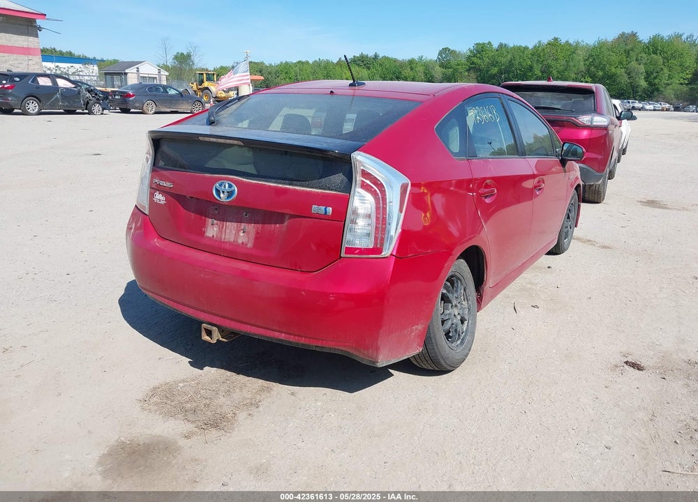 2012 TOYOTA PRIUS VIN: JTDKN3DU0C1607586