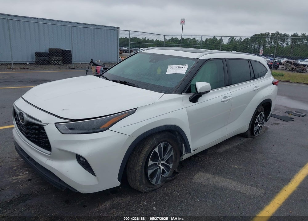 2022 TOYOTA HIGHLANDER VIN: 5TDGZRAH6NS116563