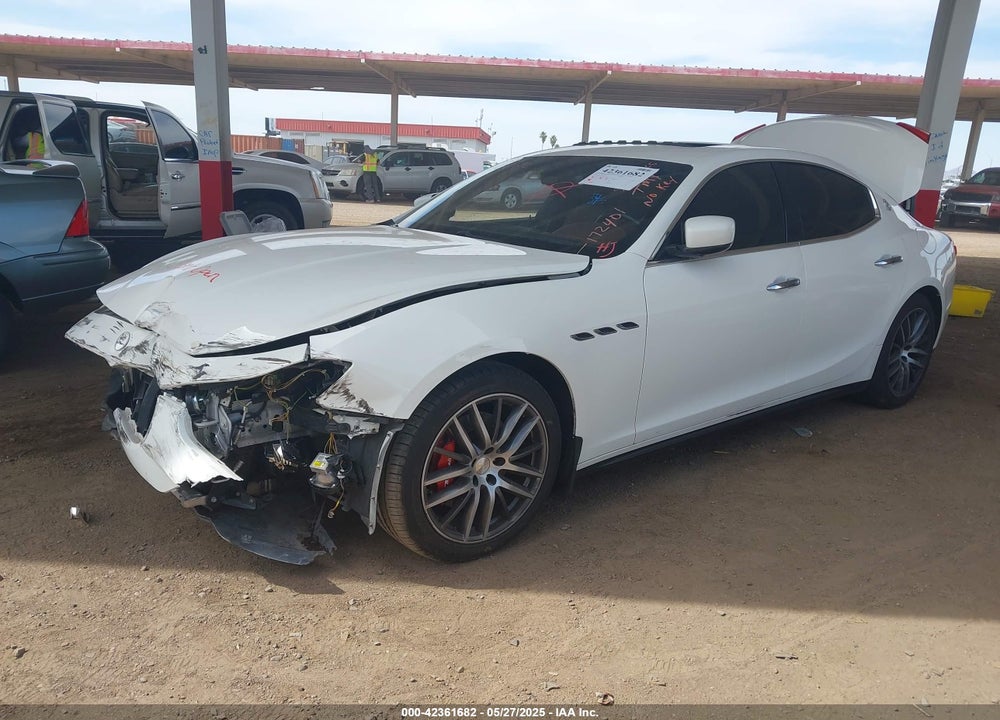 2016 MASERATI GHIBLI VIN: ZAM57XSA9G1172401