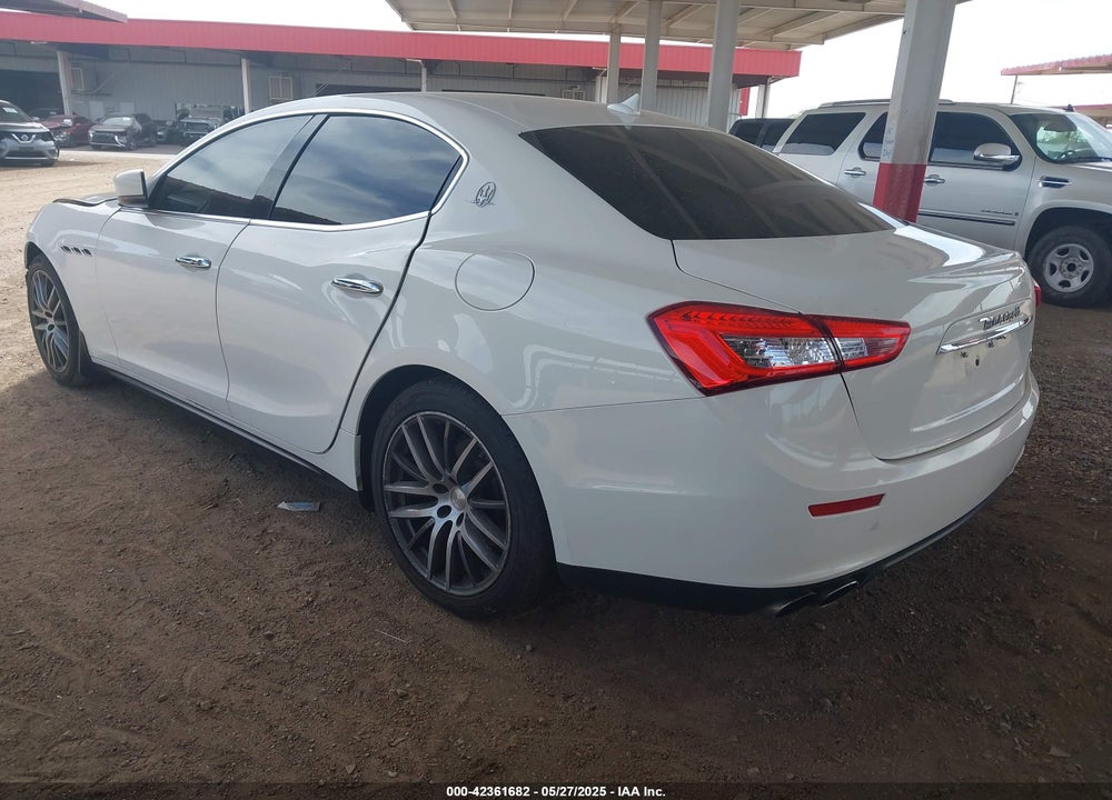 2016 MASERATI GHIBLI VIN: ZAM57XSA9G1172401