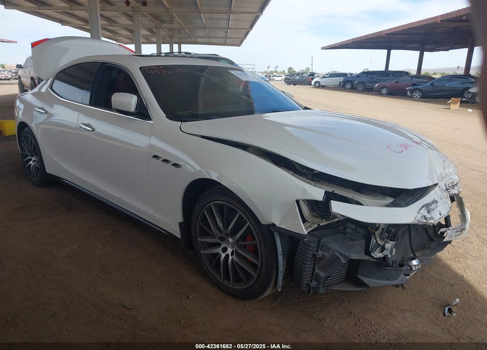 2016 MASERATI GHIBLI VIN: ZAM57XSA9G1172401