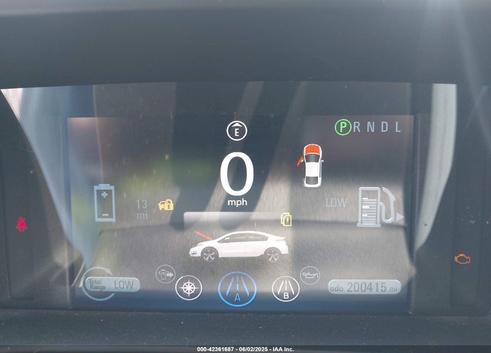 2013 CHEVROLET VOLT VIN: 1G1RH6E4XDU101150