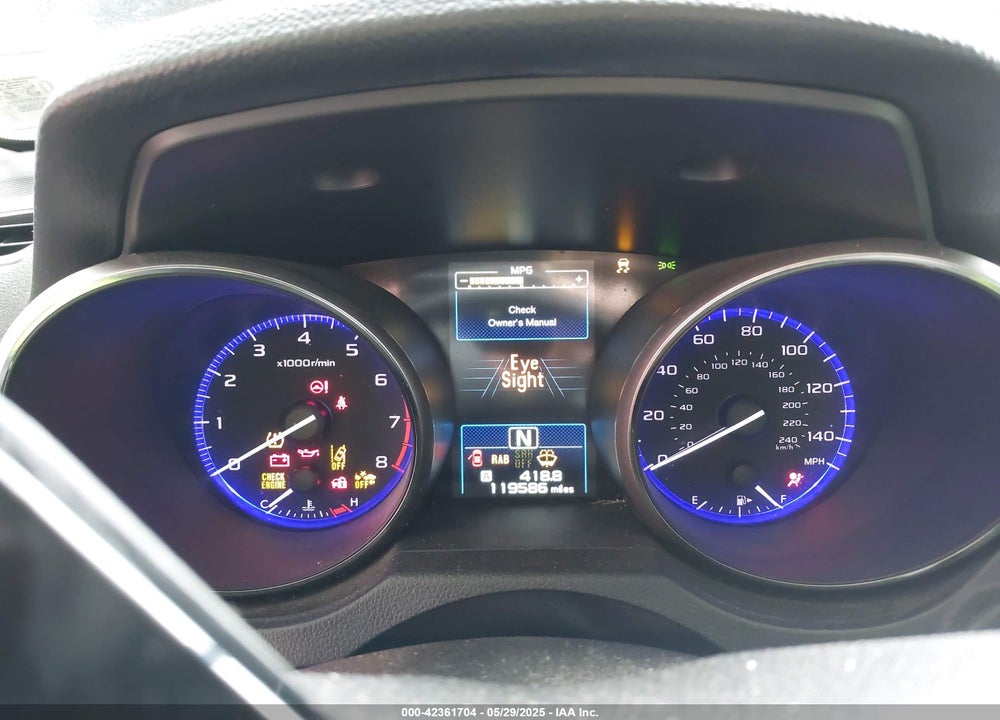 2018 SUBARU OUTBACK VIN: 4S4BSANC3J3394374