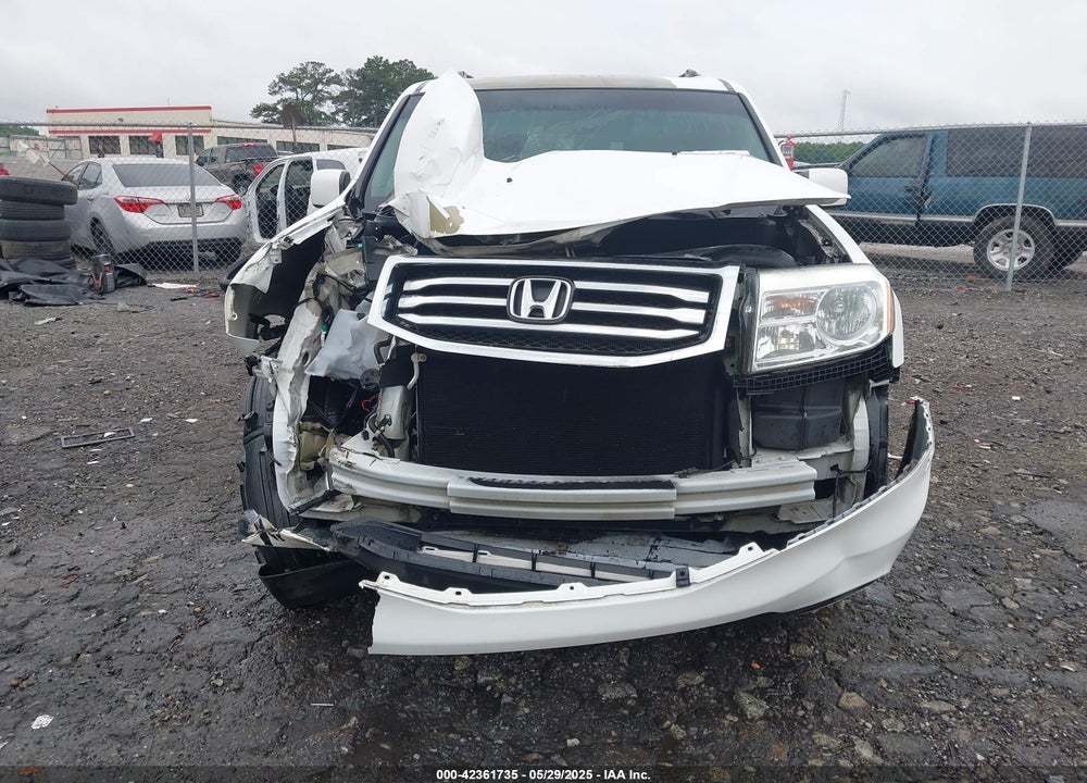 2014 HONDA PILOT EX-L VIN: 5FNYF3H59EB001871