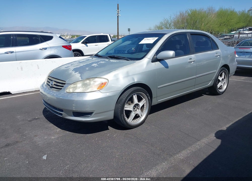 2003 TOYOTA COROLLA LE VIN: JTDBR32E732014351