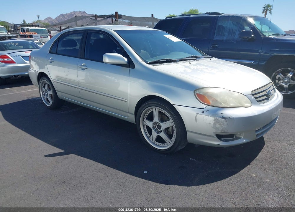 2003 TOYOTA COROLLA LE VIN: JTDBR32E732014351