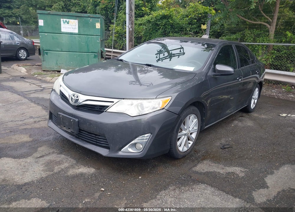 2012 TOYOTA CAMRY XLE VIN: 4T4BF1FK8CR262319