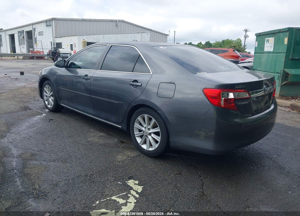 2012 TOYOTA CAMRY XLE VIN: 4T4BF1FK8CR262319