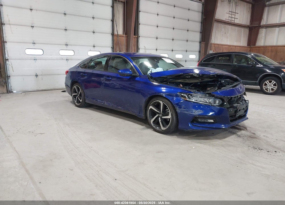 2019 HONDA ACCORD SPORT VIN: 1HGCV1F30KA101396
