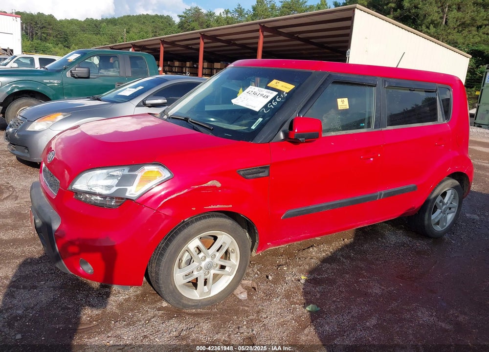 2011 KIA SOUL VIN: KNDJT2A2XB7296615