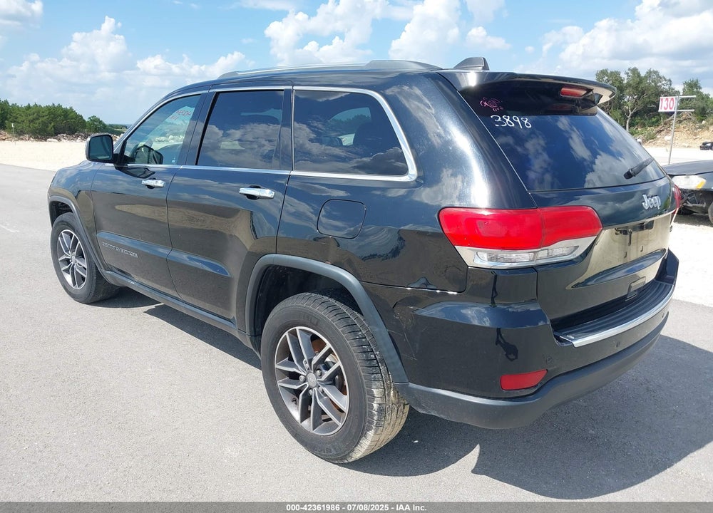 2017 JEEP GRAND CHEROKEE VIN: 1C4RJEBG8HC633898