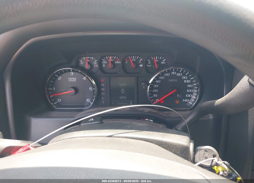 2019 CHEVROLET SILVERADO 2500HD VIN: 2GB2CREG1K1221564