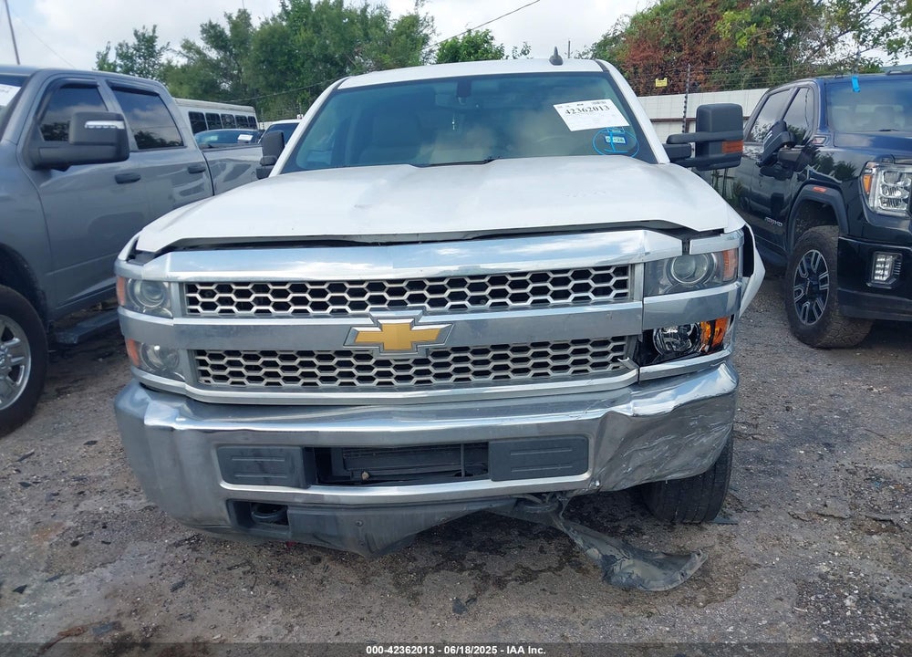2019 CHEVROLET SILVERADO 2500HD VIN: 2GB2CREG1K1221564