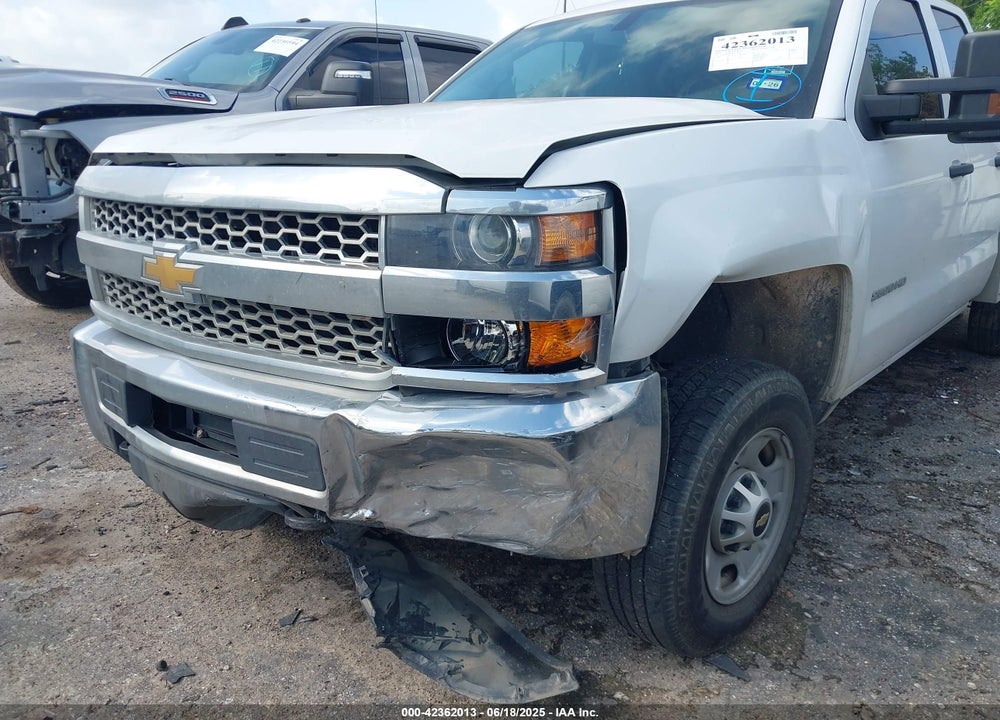 2019 CHEVROLET SILVERADO 2500HD VIN: 2GB2CREG1K1221564