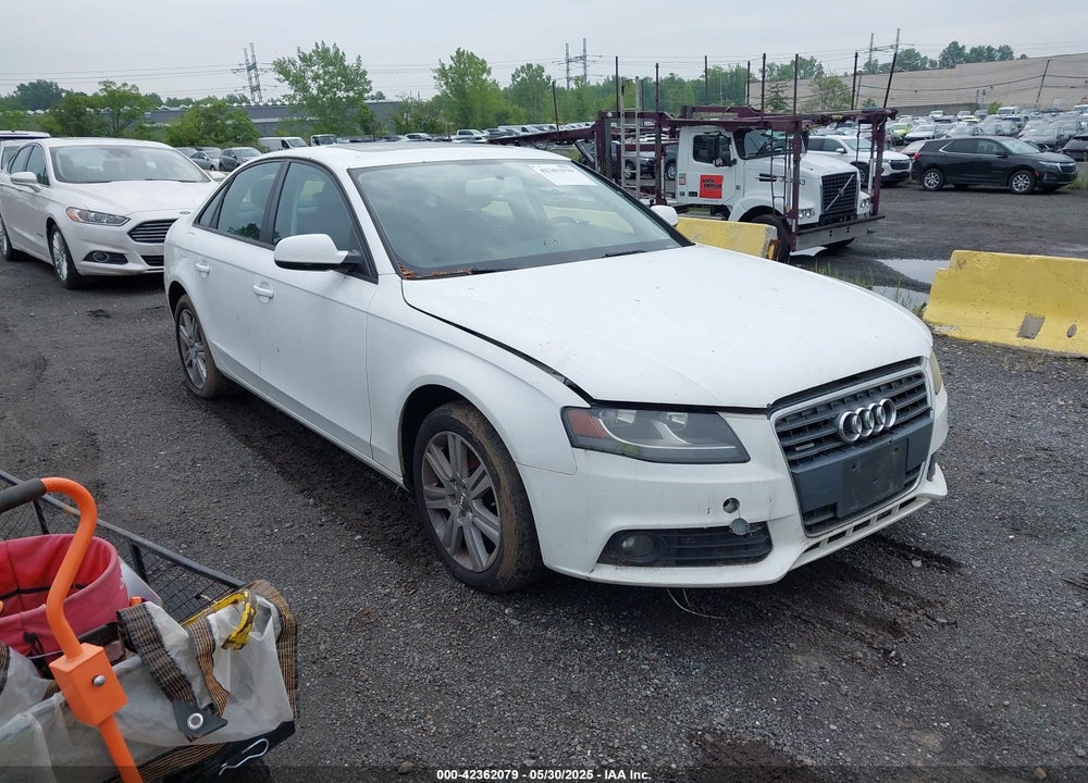 2011 AUDI A4 2.0T PREMIUM VIN: WAUBFAFL8BN037329