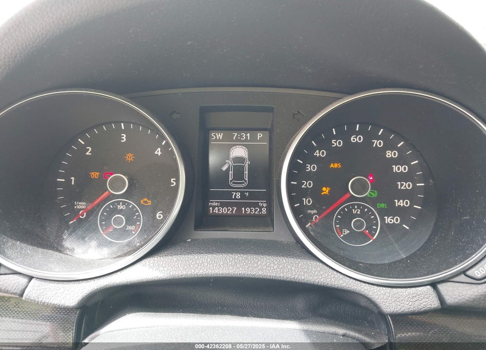 2011 VOLKSWAGEN JETTA VIN: 3VWPL7AJ2BM600716