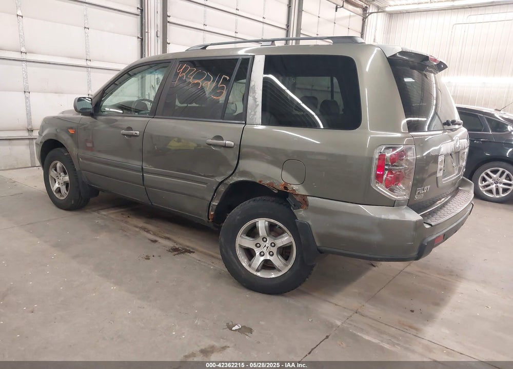 2007 HONDA PILOT VIN: 2HKYF185X7H505077