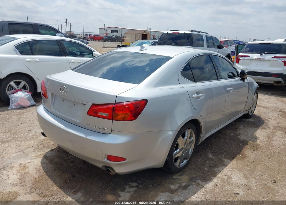2008 LEXUS IS VIN: JTHCK262282024018