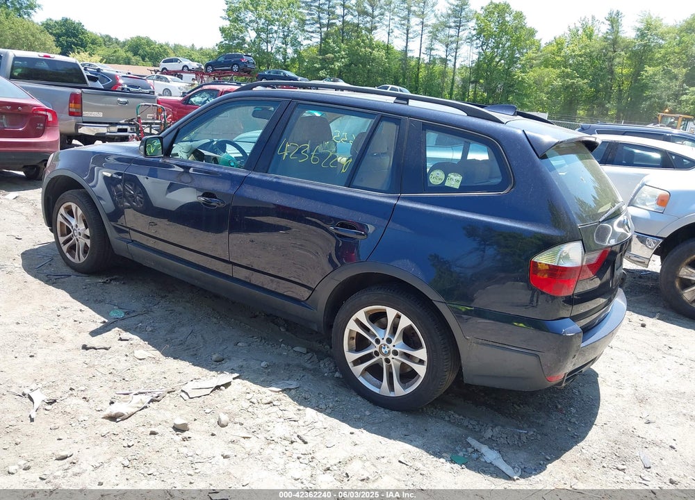 2008 BMW X3 VIN: WBXPC93418WJ02816