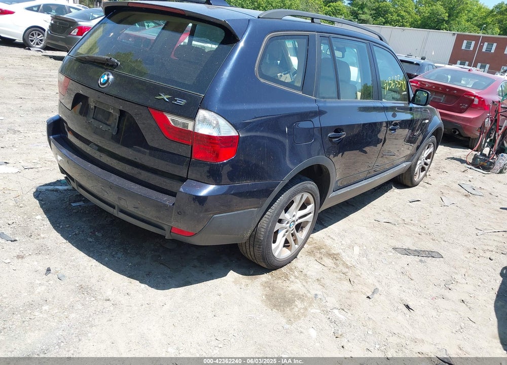 2008 BMW X3 VIN: WBXPC93418WJ02816