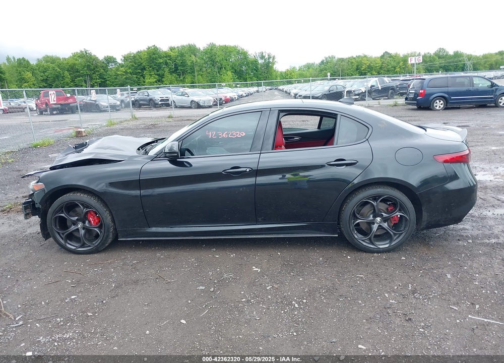 2020 ALFA ROMEO GIULIA TI SPORT AWD VIN: ZARFANBN0L7629448