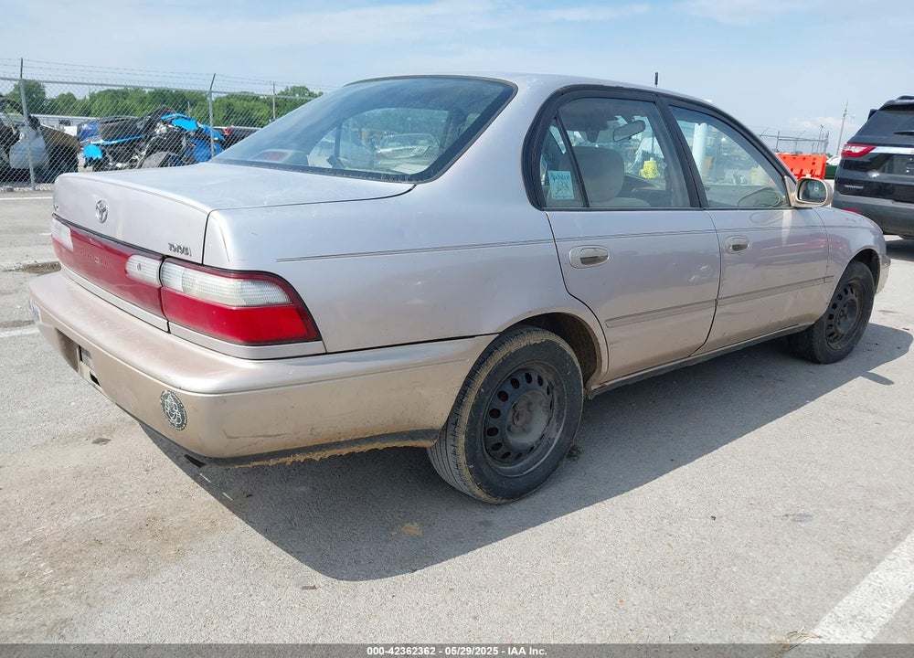 1996 TOYOTA COROLLA DX VIN: 1NXBB02E7TZ402778