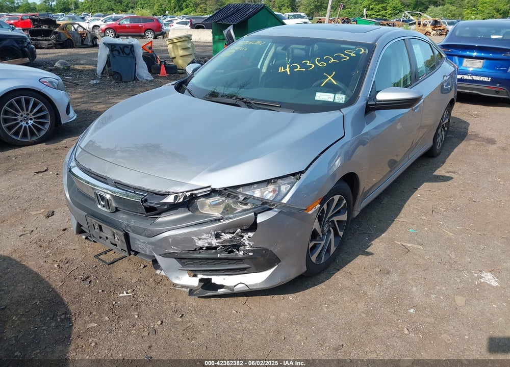 2017 HONDA CIVIC EX VIN: 2HGFC2F72HH520517