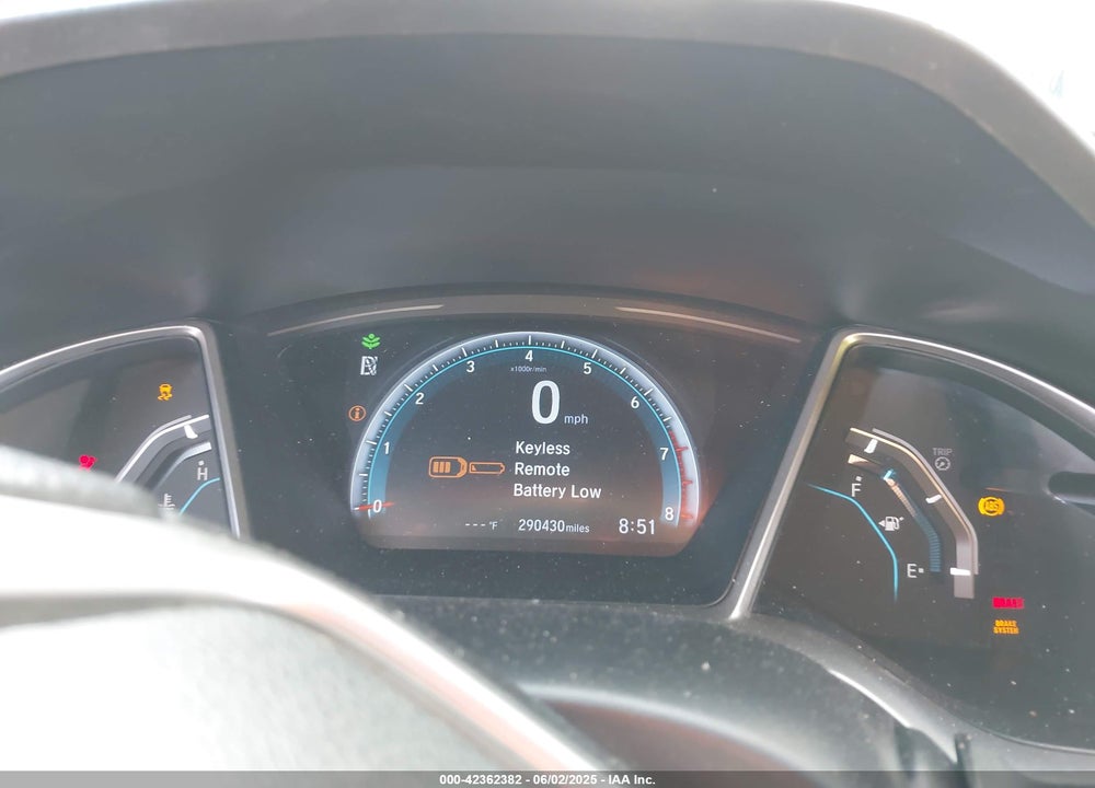 2017 HONDA CIVIC EX VIN: 2HGFC2F72HH520517