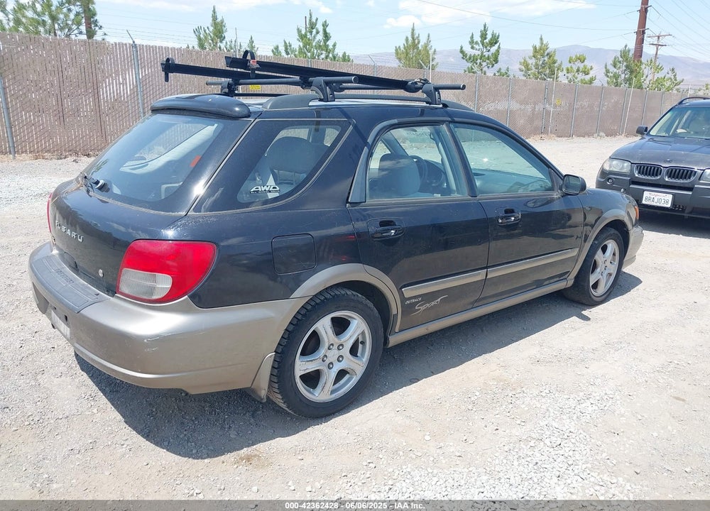 2003 SUBARU IMPREZA OUTBACK SPORT VIN: JF1GG68583H810677