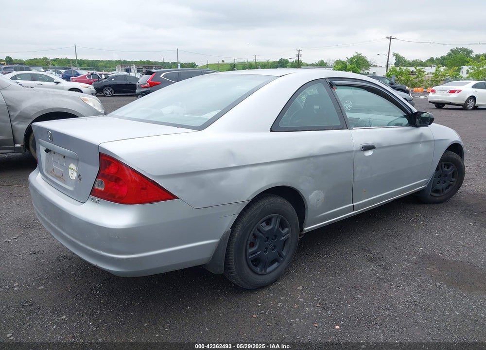 2001 HONDA CIVIC LX VIN: 1HGEM22501L087222