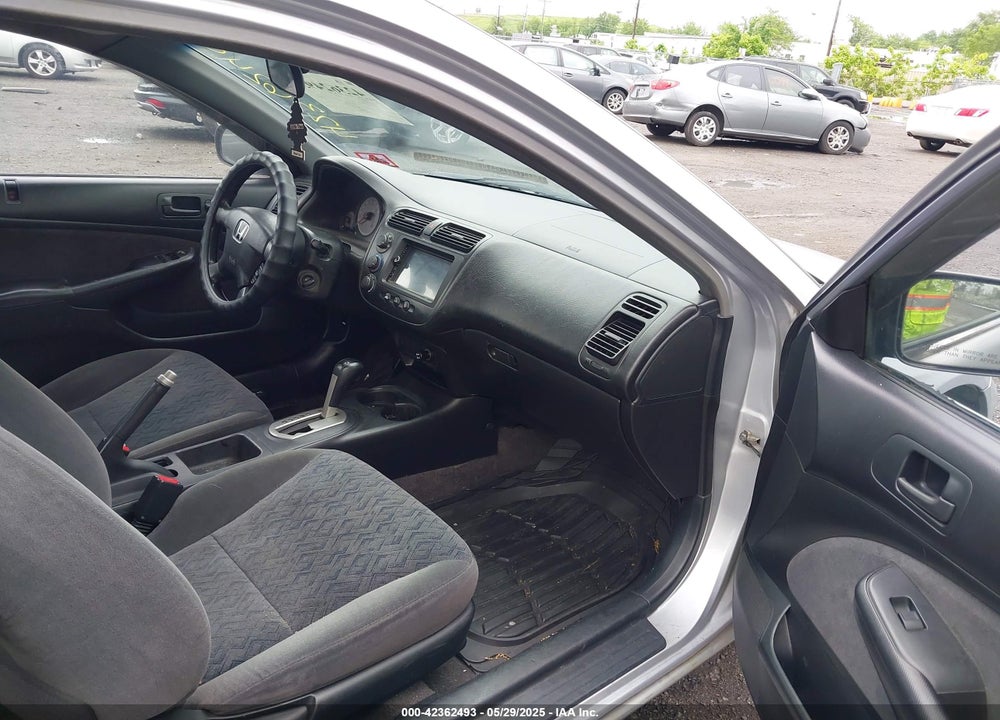 2001 HONDA CIVIC LX VIN: 1HGEM22501L087222