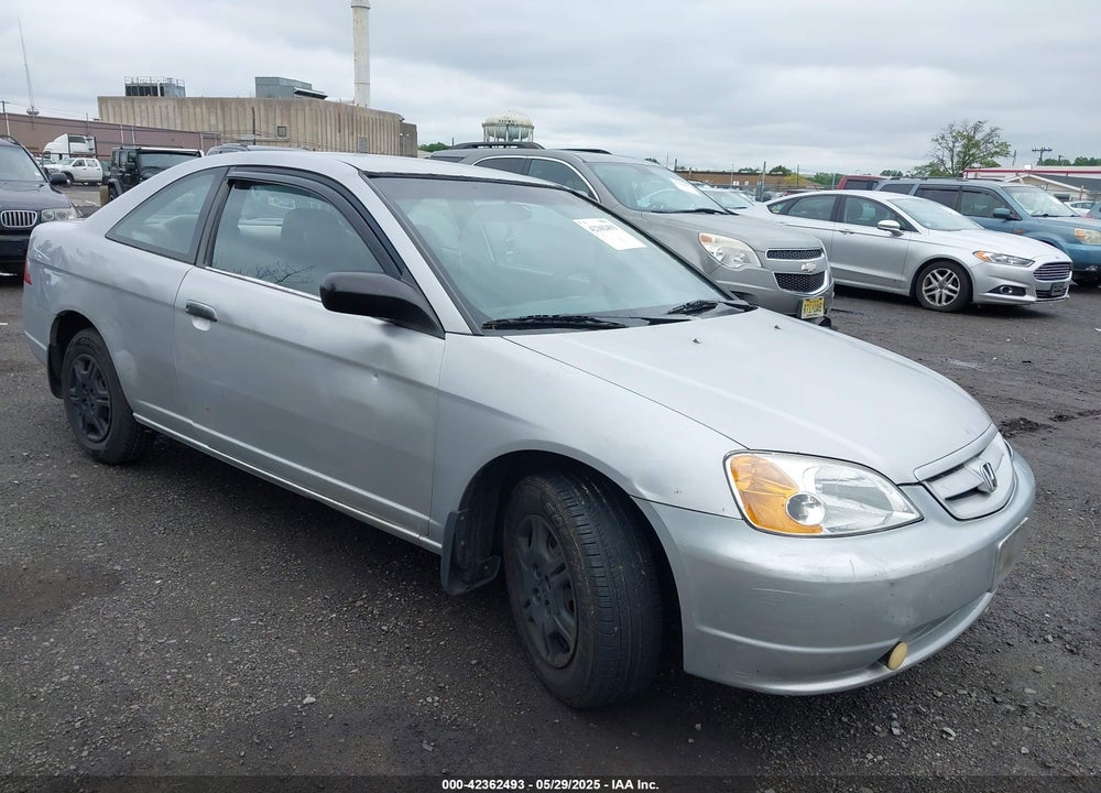 2001 HONDA CIVIC LX VIN: 1HGEM22501L087222