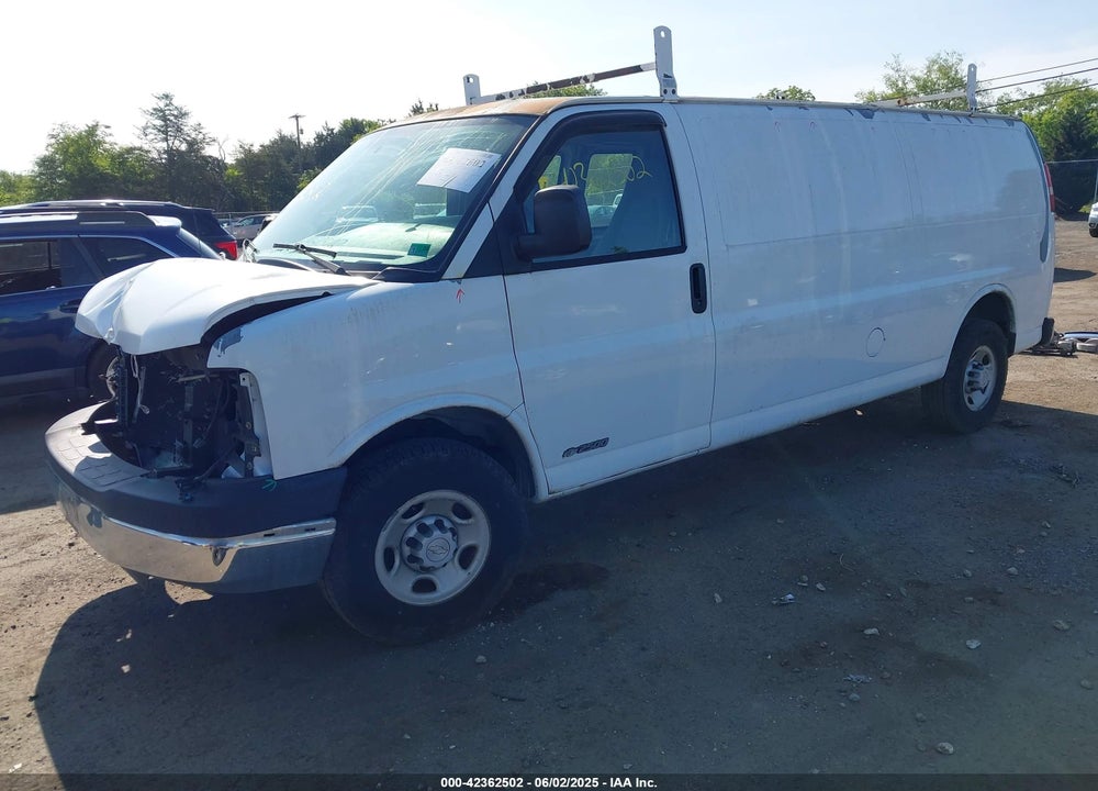 2007 CHEVROLET EXPRESS WORK VAN VIN: 1GCGG29V871216560