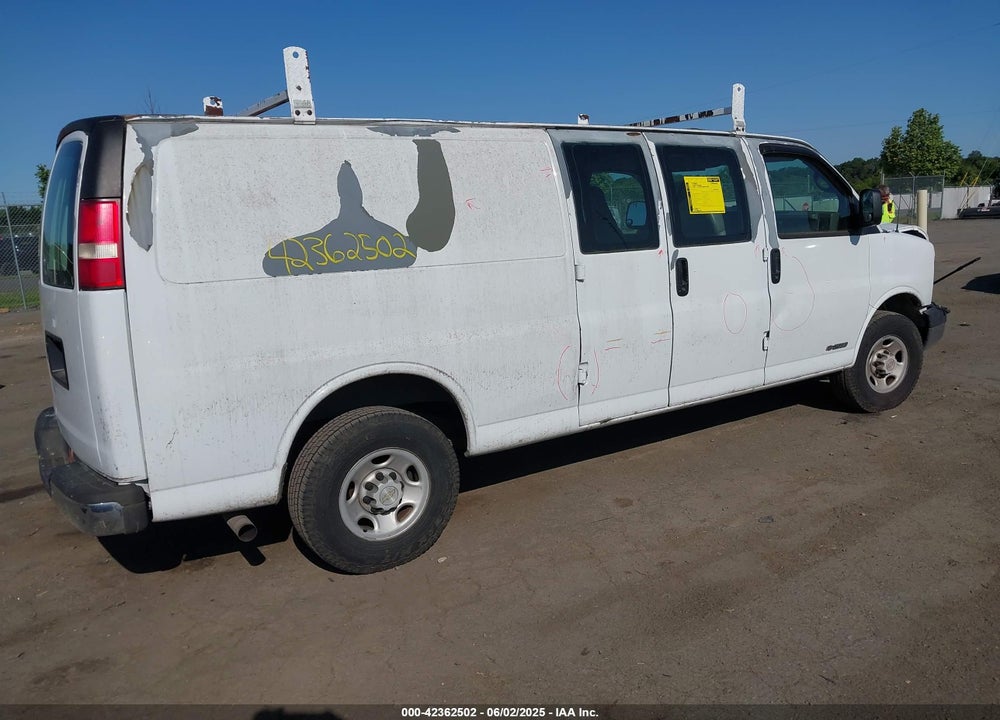 2007 CHEVROLET EXPRESS WORK VAN VIN: 1GCGG29V871216560