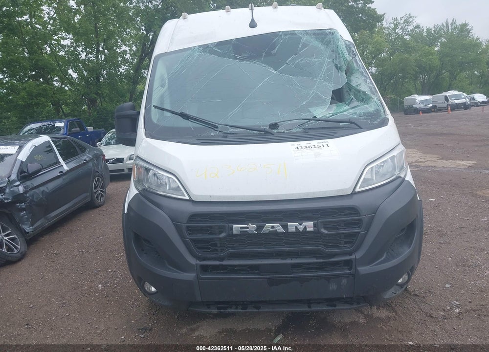2024 RAM PROMASTER 1500 TRADESMAN HIGH ROOF 136 WB W/PASS SEAT VIN: 3C6LRVBG5RE112346