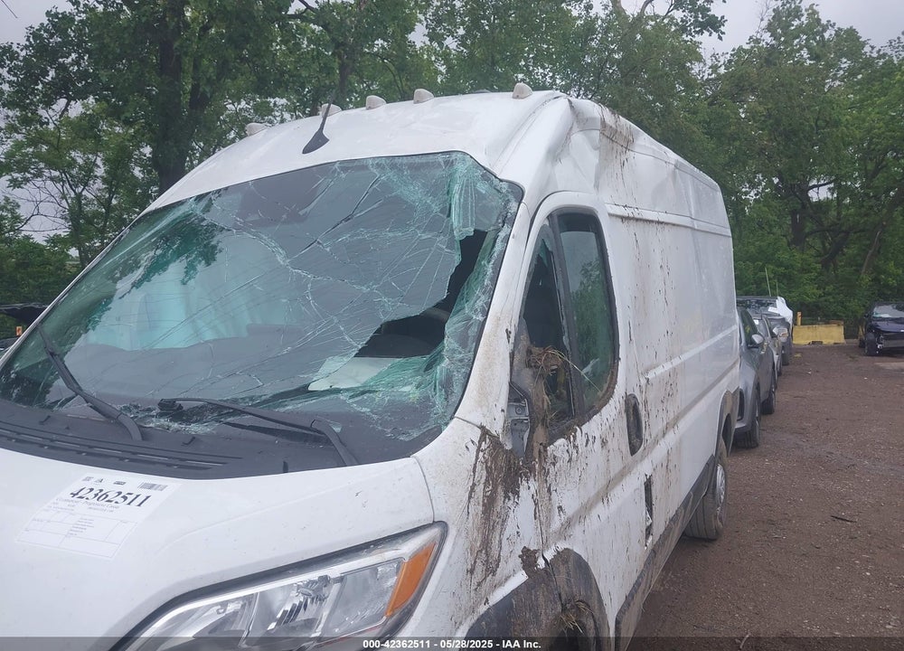2024 RAM PROMASTER 1500 TRADESMAN HIGH ROOF 136 WB W/PASS SEAT VIN: 3C6LRVBG5RE112346