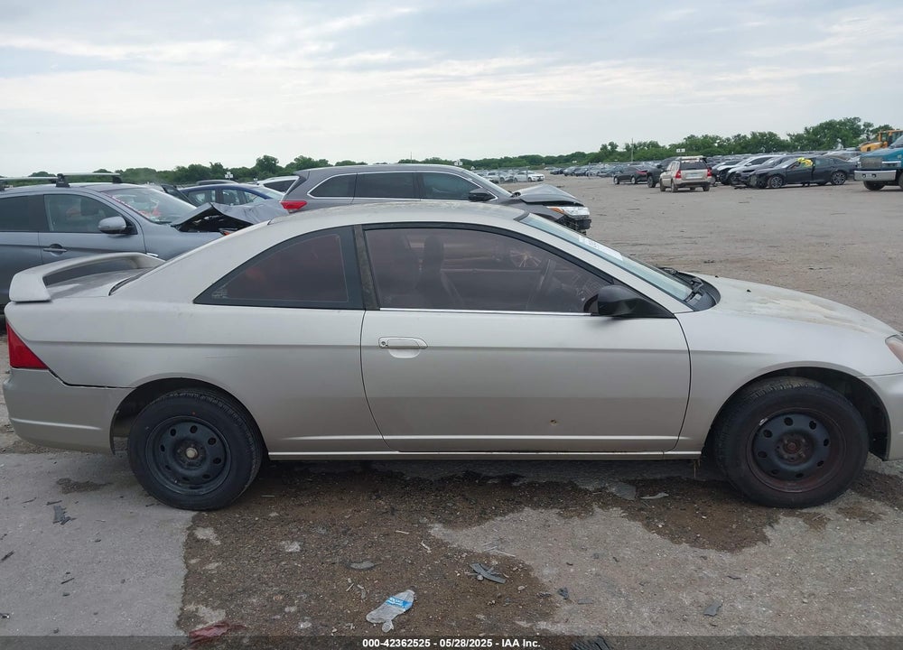 2002 HONDA CIVIC LX VIN: 1HGEM21552L097389