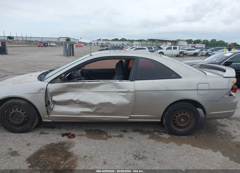 2002 HONDA CIVIC LX VIN: 1HGEM21552L097389
