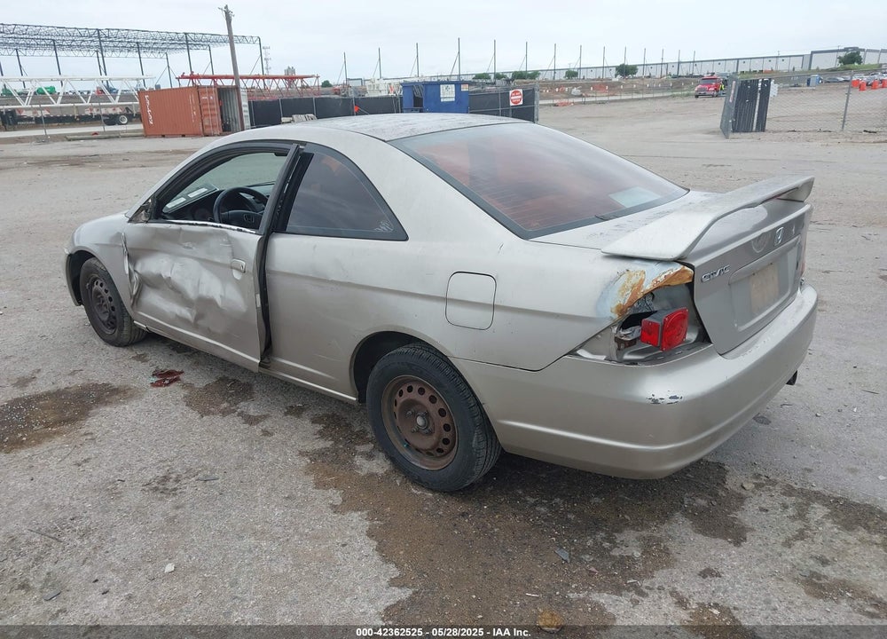 2002 HONDA CIVIC LX VIN: 1HGEM21552L097389