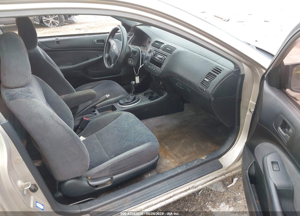 2002 HONDA CIVIC LX VIN: 1HGEM21552L097389