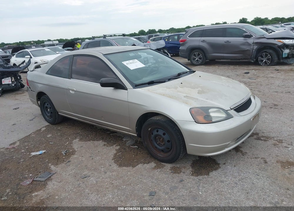 2002 HONDA CIVIC LX VIN: 1HGEM21552L097389