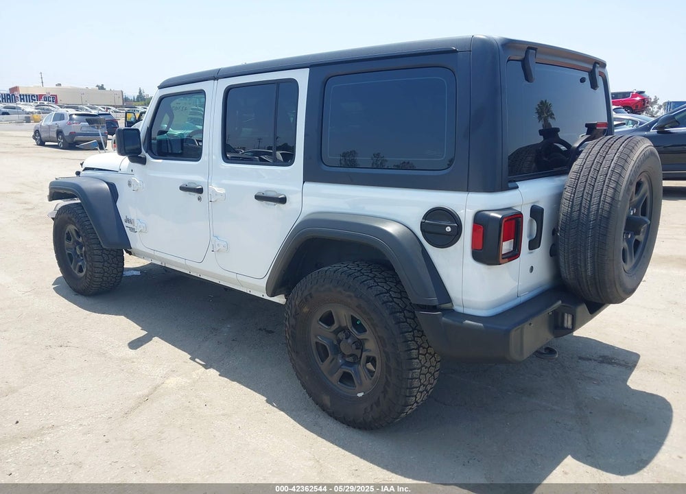 2018 JEEP WRANGLER UNLIMITED SPORT 4X4 VIN: 1C4HJXDN7JW232530