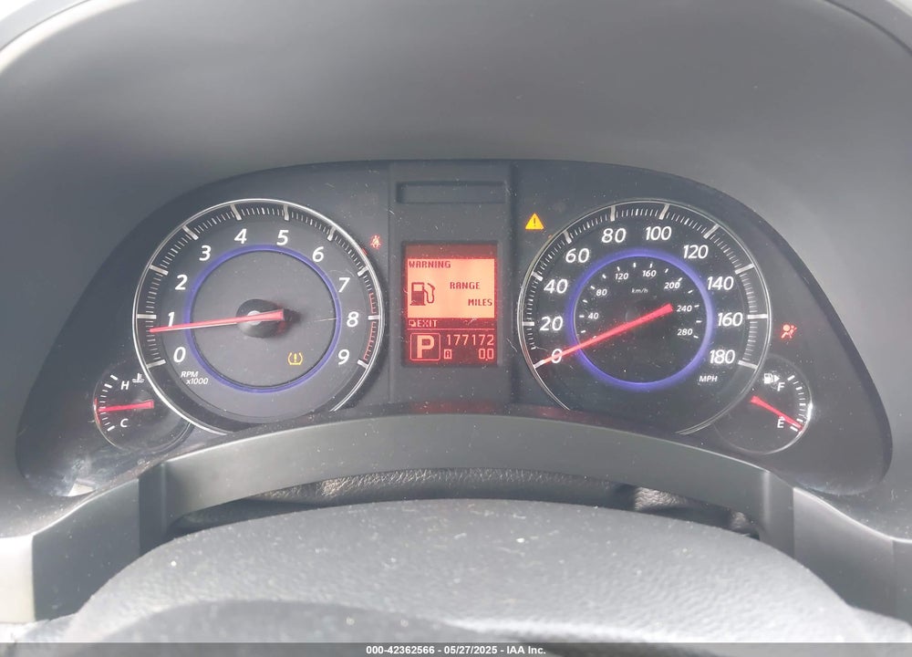 2011 INFINITI FX35 VIN: JN8AS1MW1BM734276