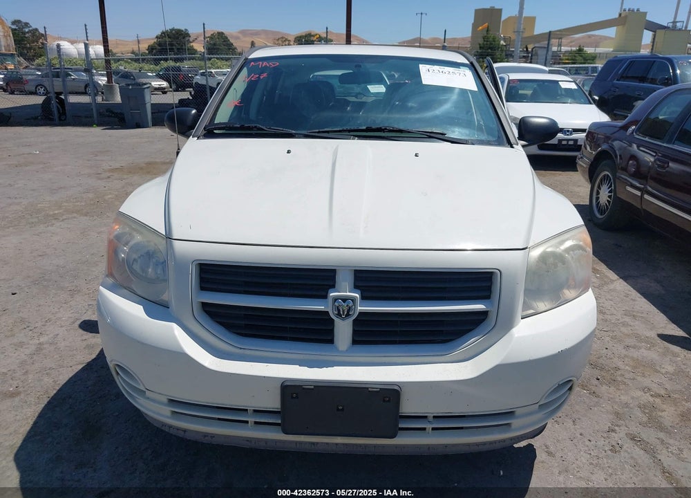 2008 DODGE CALIBER SE VIN: 1B3HB28B08D770607