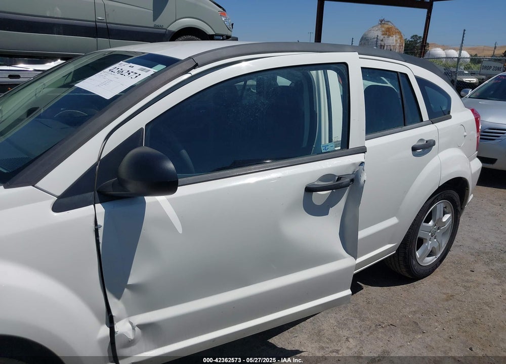 2008 DODGE CALIBER SE VIN: 1B3HB28B08D770607